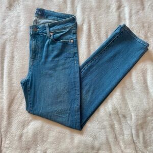 GAP Women's Blue Straight Leg Jeans